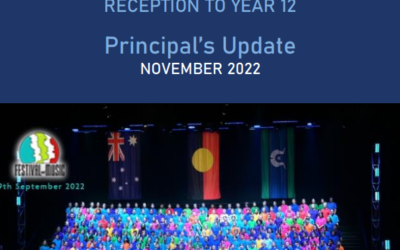 Principal’s Update November 2022