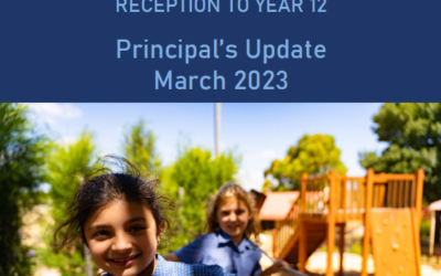 Principal’s Update March 2023